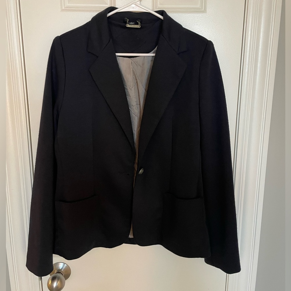 Relaxed fit Size L Navy Blue Blazer